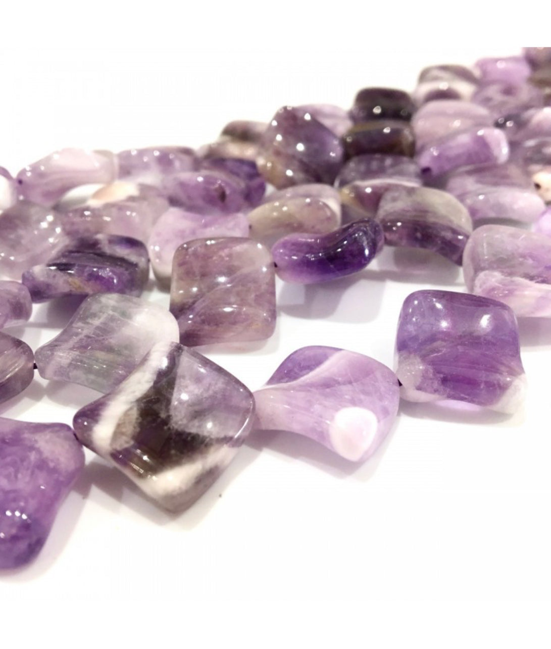 Perle Boule En Améthyste Naturelle - Diamètre 16mm - Parfaite Pour La Création De Bijoux - Neuf