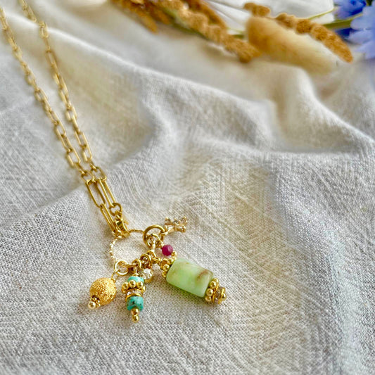 Collier Amazonite - Détermination, Réconfort