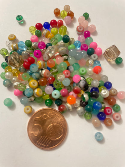 X300 Mix petites perles verre 4mm #15