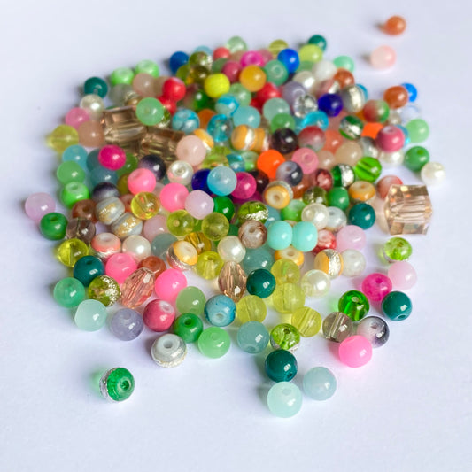 X300 Mix petites perles verre 4mm #15