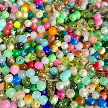 X300 Mix petites perles verre 4mm #15