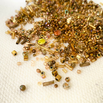 X15gr Mix Petites Perles de Boheme, rocaille, toho #6