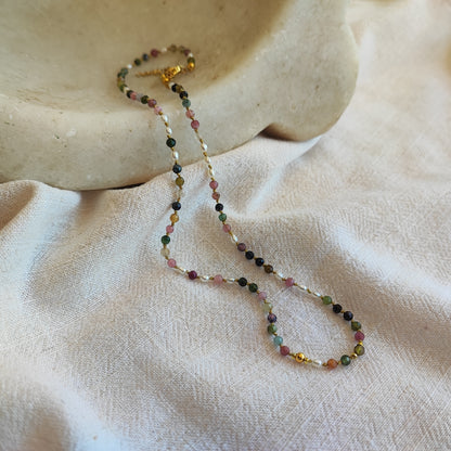 Tourmaline choker necklace