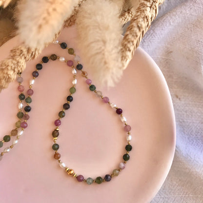 Tourmaline choker necklace