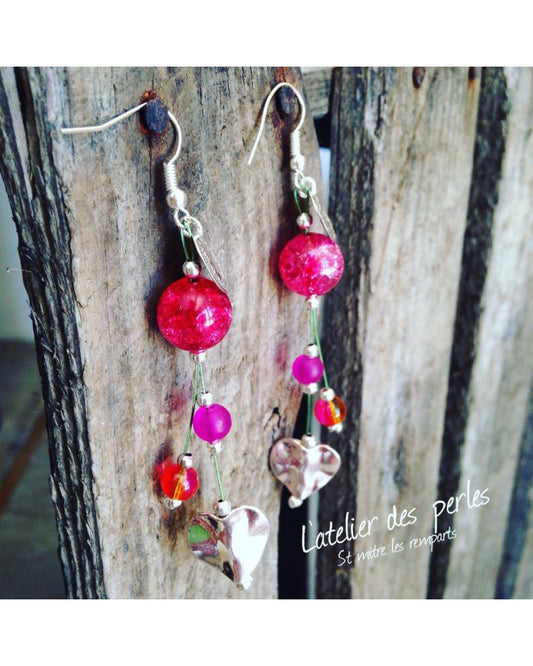 Tuto BOUCLES D'OREILLES longues