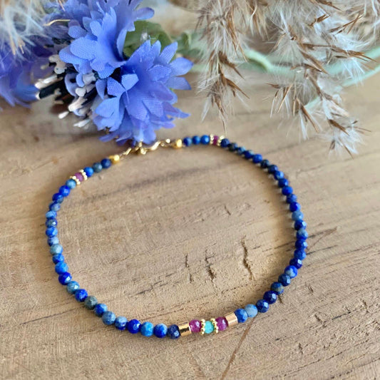 Lapis lazuli bracelet 3mm