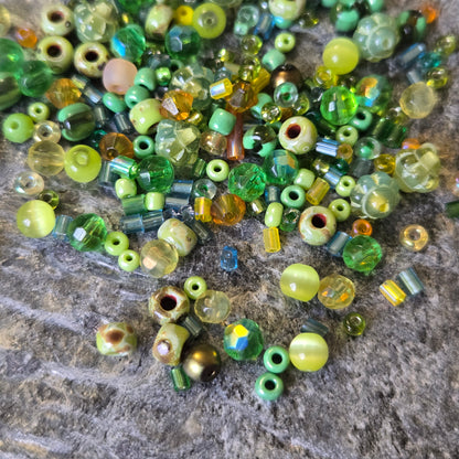 X 12,5gr  Mix Petites Perles de Boheme, rocaille, toho #2