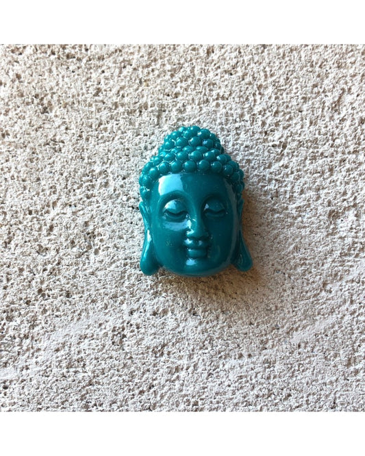 X1 pierre tête de bouddha 27x20mm