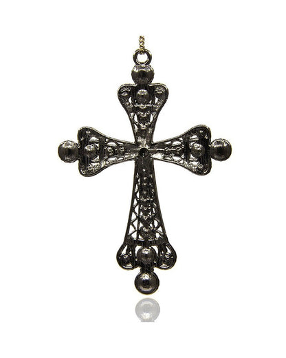 x1 Pendentif Croix antique 10cm