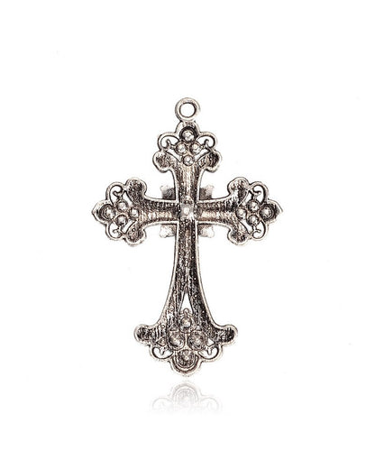 x1 Pendentif Croix antique 75mm