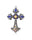 x1 Pendentif Croix antique 75mm