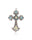 x1 Pendentif Croix antique 75mm