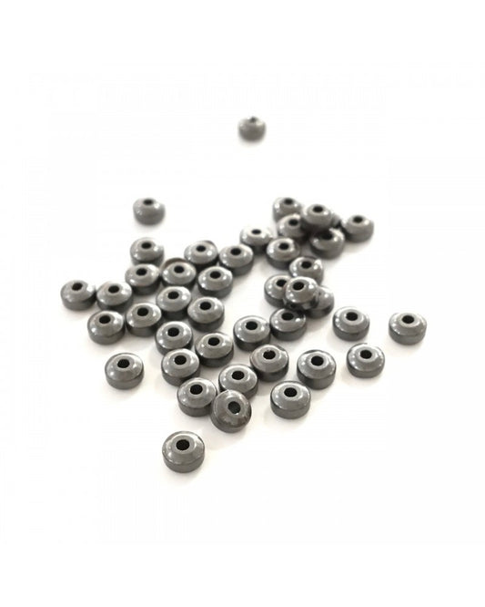 X10 Pierre Hématite rondelles 3mm.