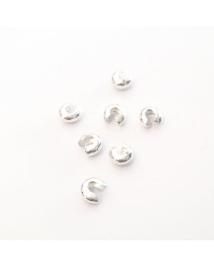 X10 Cache noeuds ou perles à ecraser 4mm